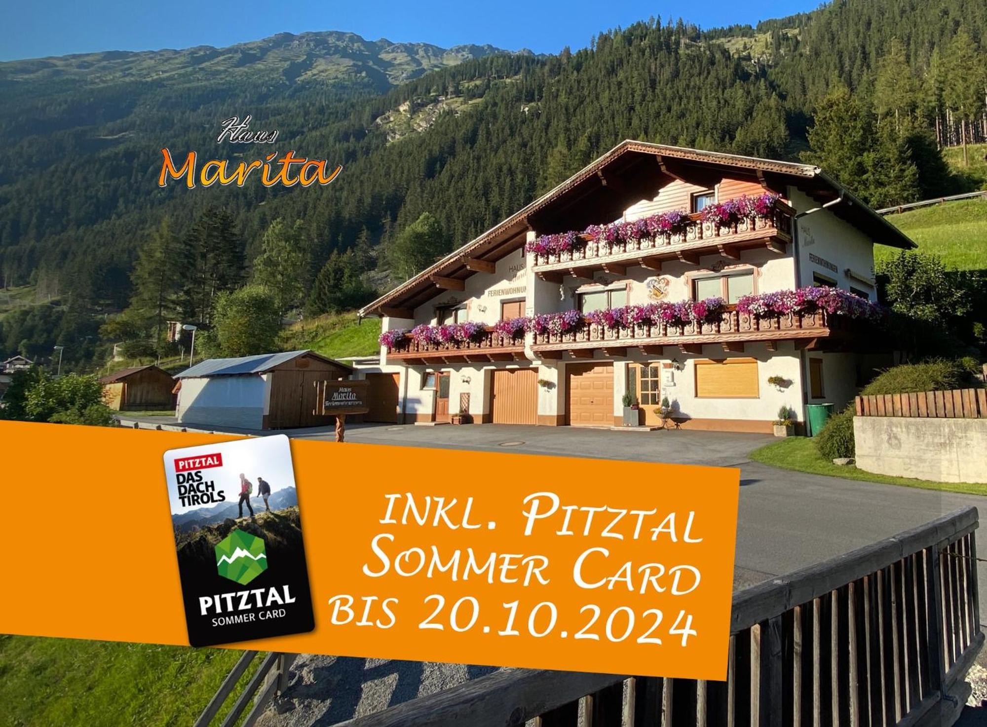 Haus Marita Apartman Sankt Leonhard im Pitztal Kültér fotó